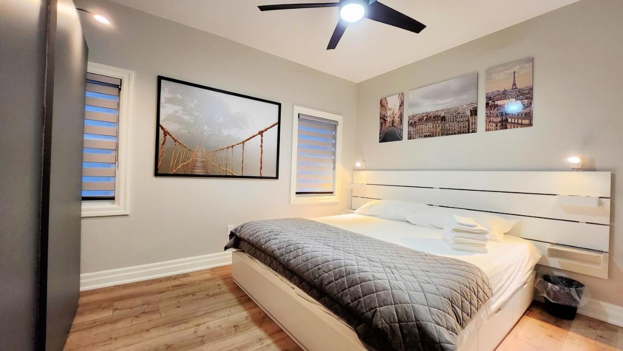 The Cozy Cove Modern King-Bedroom Full Apartment Sainte-Catherine المظهر الخارجي الصورة